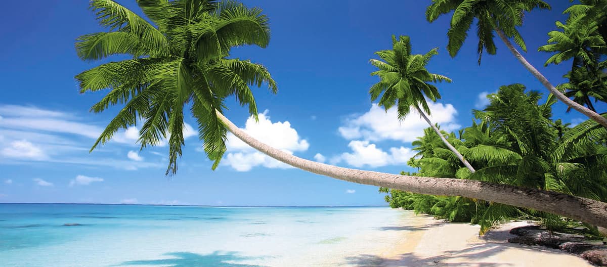 Idyllic settings in the Pacific
