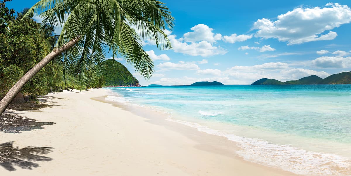 Idyllic festive days in the Caribbean