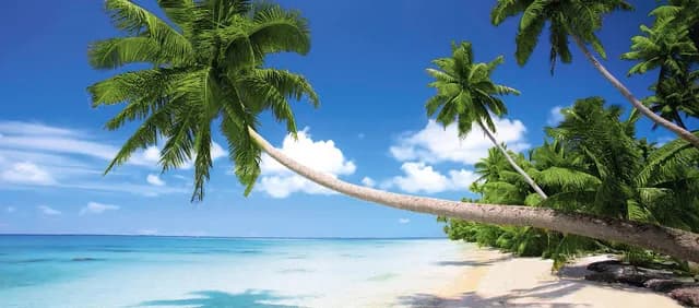 Idyllic settings in the Pacific