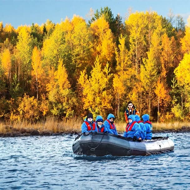 Expedition Indian summer in Lapland: Scandinavian symphony of colour