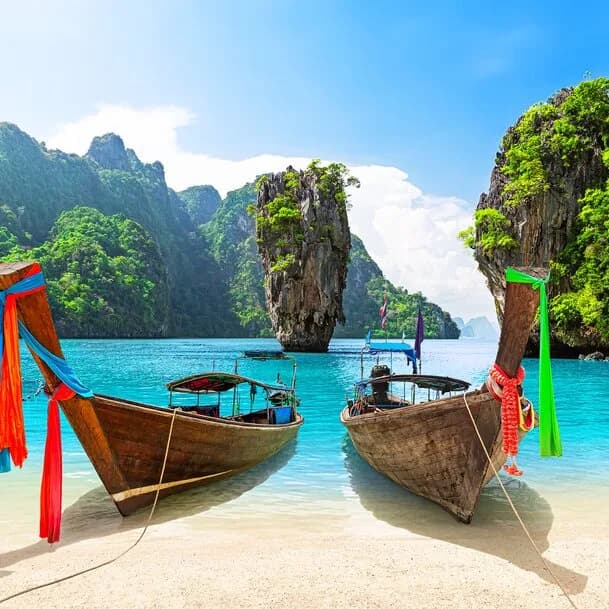 Festive holidays in the magic of exotic coasts