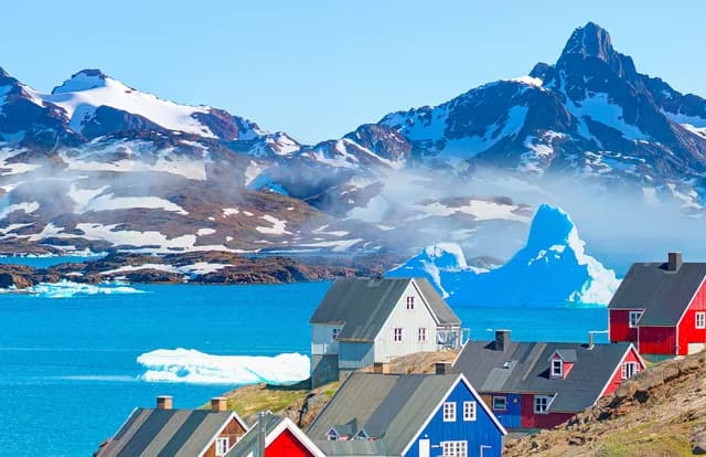 Total work of art Greenland and Canada