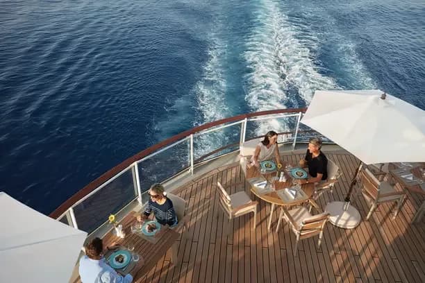Yacht club restaurant