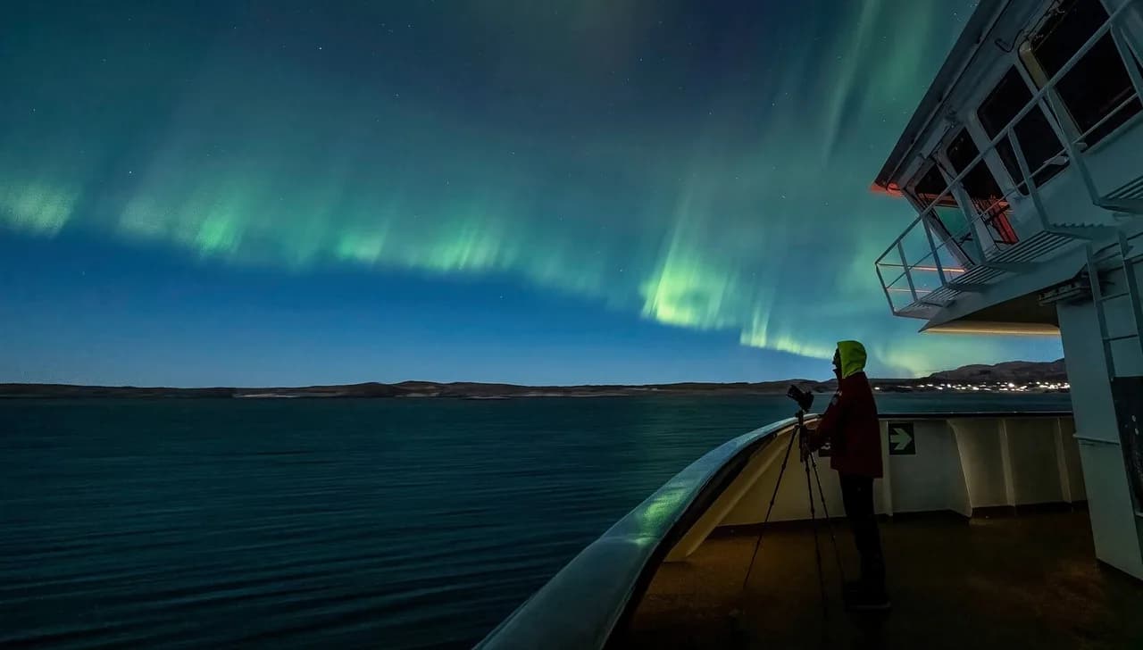 Northern Lights near Alta, Norway. Photo Tommy Simonsen