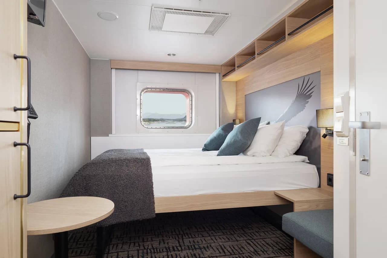Double on lower deck with porthole