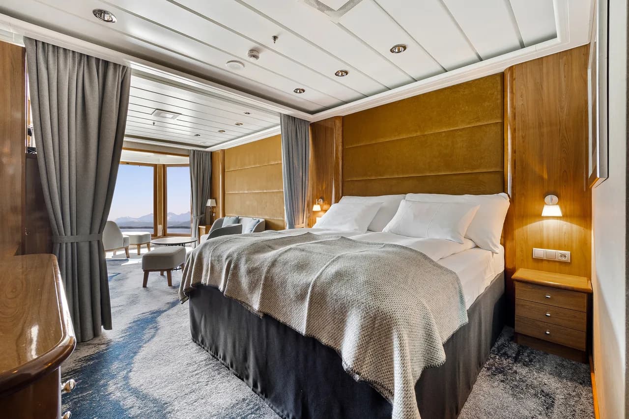 Grand Suite on middle or upper deck