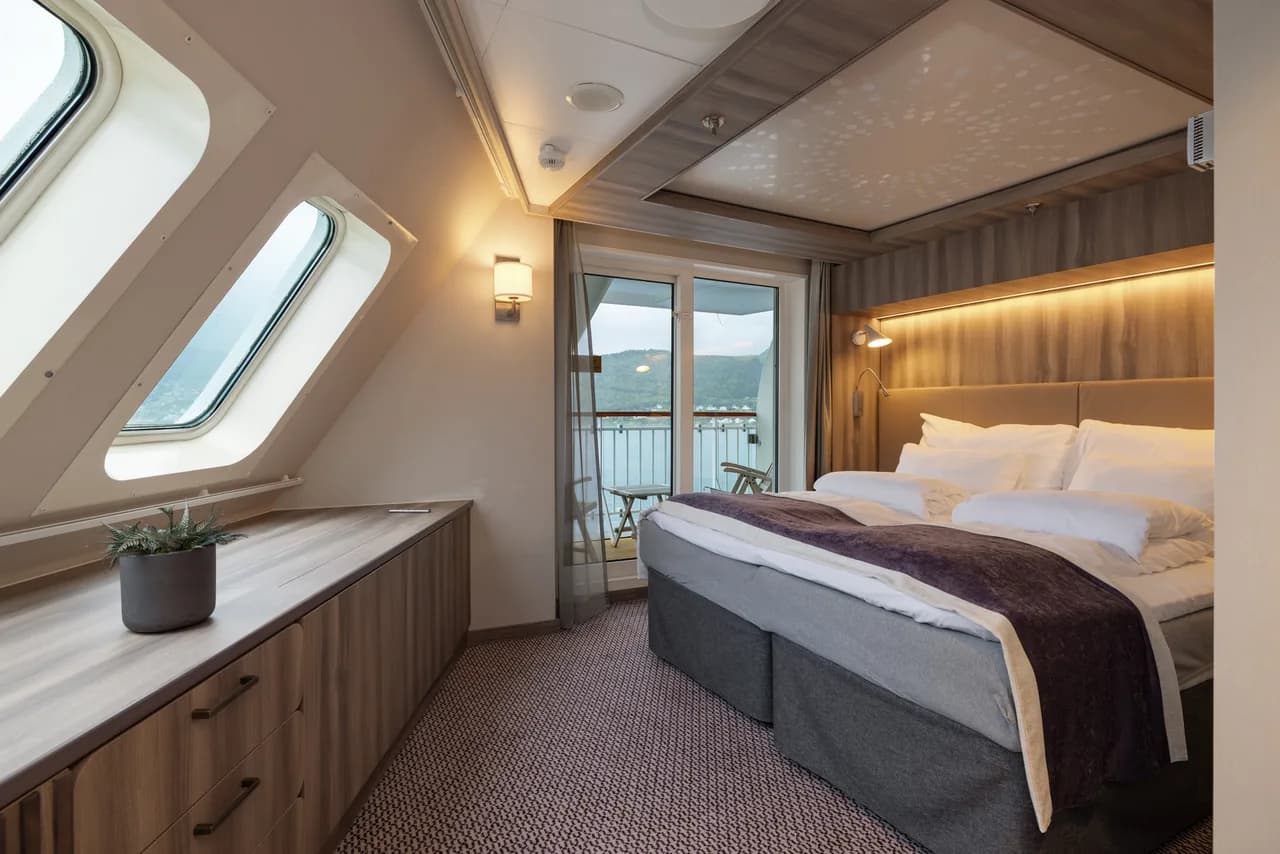 Grand Suite on middle or upper deck