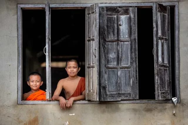 The Laos Mekong · Upstream