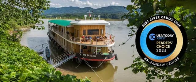 Pandaw Named Winner: Best River Cruise Line