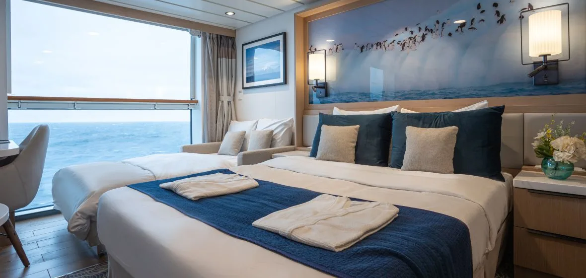 French Balcony Stateroom (Category E)