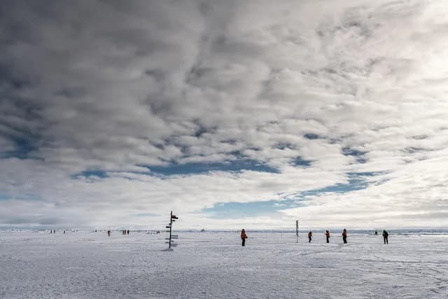 The Geographic North Pole