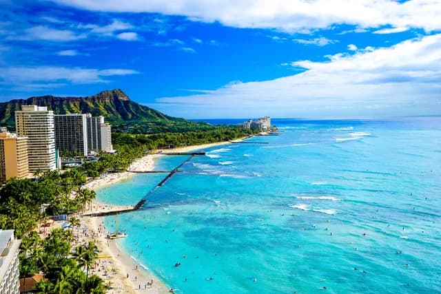 Vancouver to Honolulu, Oahu, Hawaii