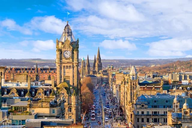 Malaga (Costa del Sol) to Edinburgh (Leith)