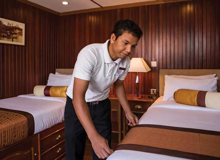 Outside-Facing All-Stateroom Layout