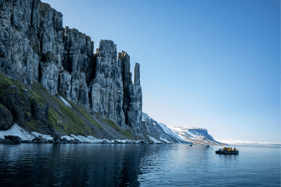 Alkefjellet: Arctic Seabird Cliffs of Svalbard