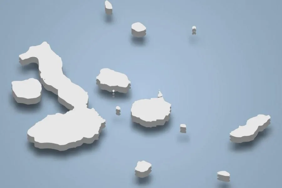 Different route Galapagos - Island Maps