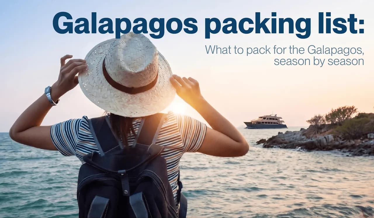Galapagos packing list: what to pack for the Galapagos, season by season