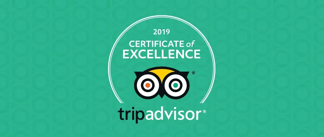 TripAdvisor Certificate of Excellence