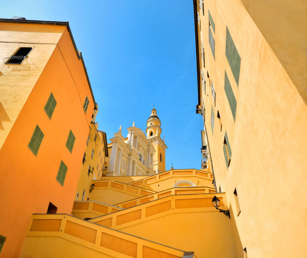 The Basilique Saint-Michel-Archange, Menton, France