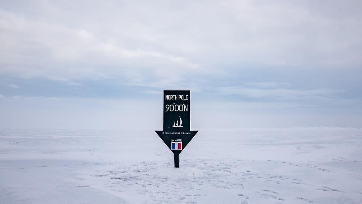 The Geographic North Pole