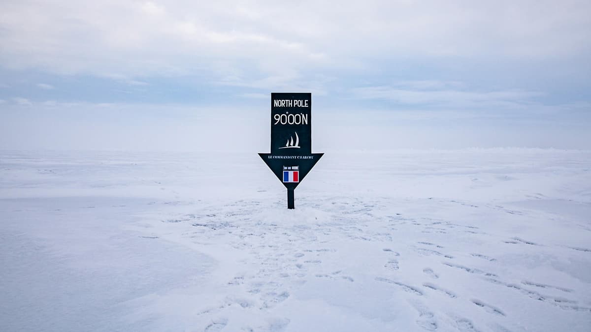 The Geographic North Pole and exploration of northern Greenland