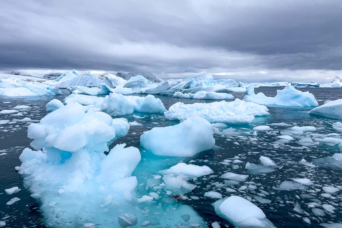 Crossing the Antarctic Circle